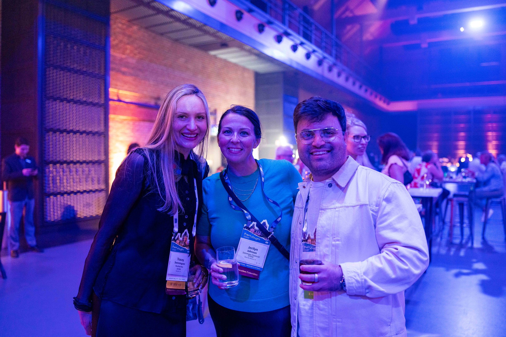 Posed photo of attendees